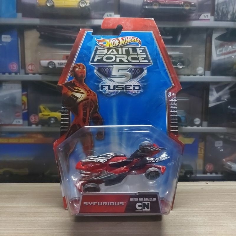 HOT WHEELS SYFURIOUS - BATTLE FORCE 5