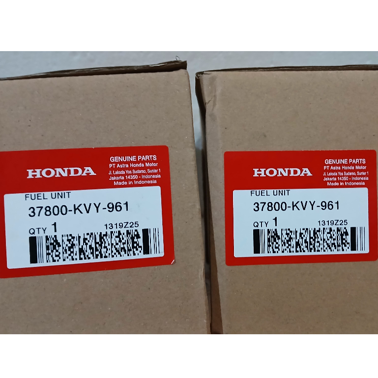 PELAMPUNG BENSIN/TANGKI FUEL PUMP BEAT CARBU KARBU - AHM GENUINE (37800-KVY-961)
