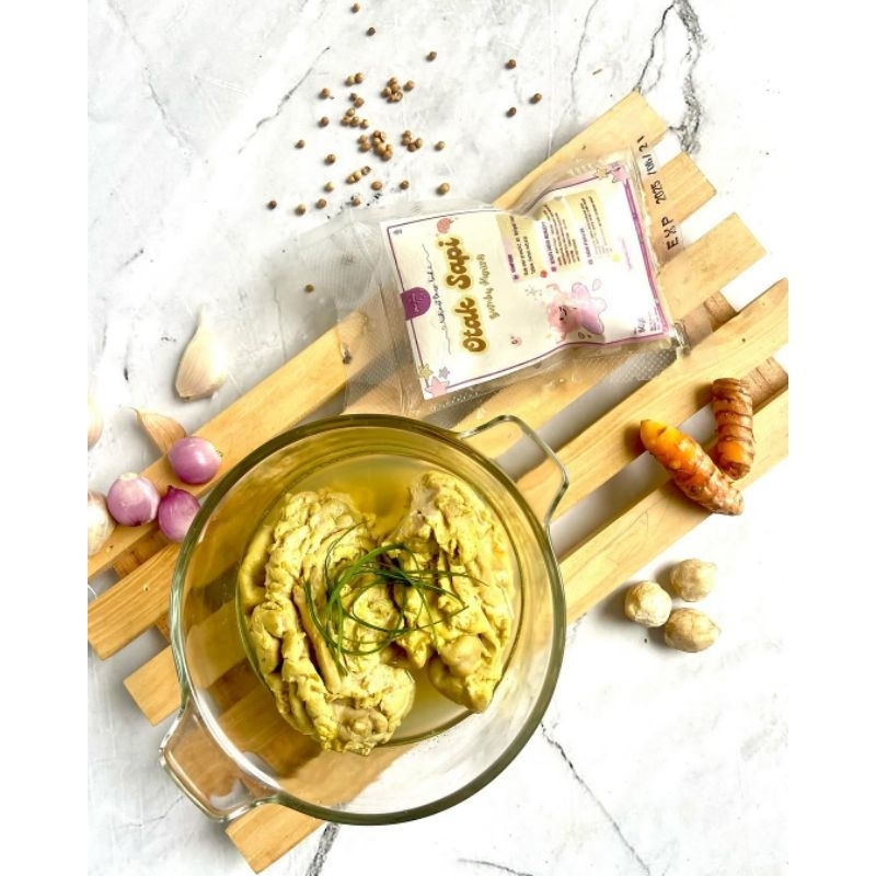 

Otak Sapi Bumbu Kuning 90 gram - Momacy