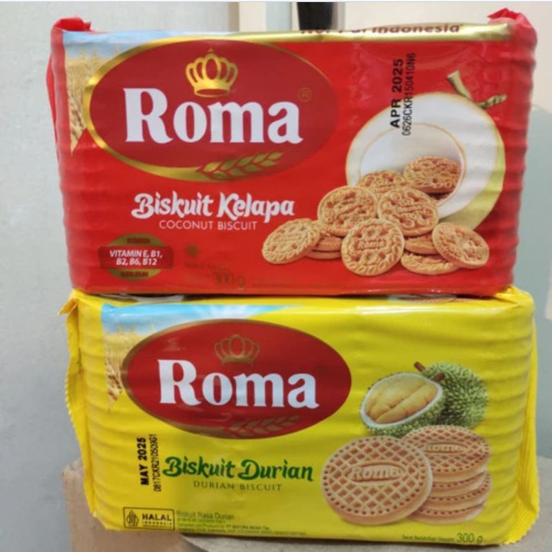 

Roma Kelapa Biskuit 300 gram Bandung