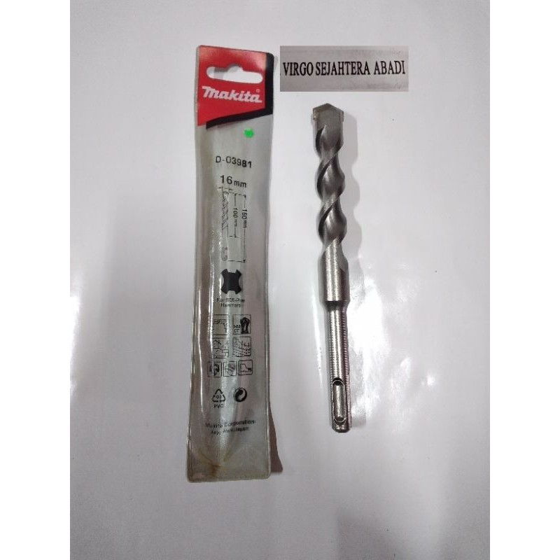 ORIGINAL MAKITA MATA BOR BETON SDS 16 mm 16mm×160mm