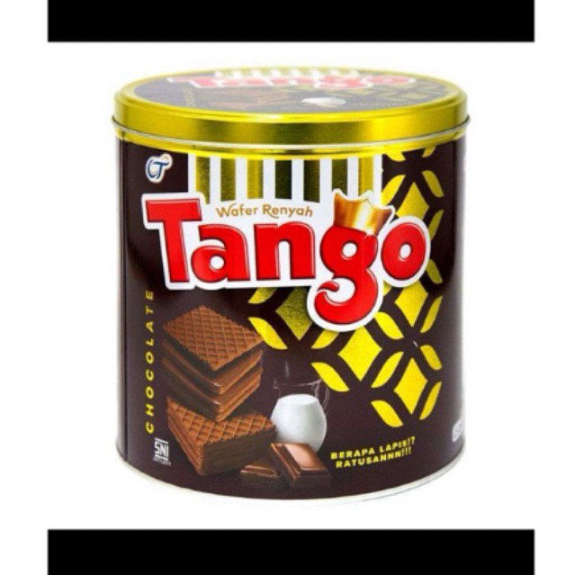 

TANGO wafer Renyah Kaleng/240 gr Cokelat dan Vanilla