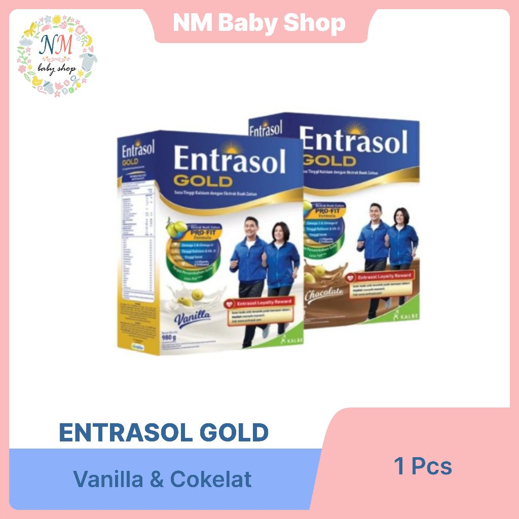 

ENTRASOL GOLD COKELAT VANILLA 980GR KEMASAN LAMA 1000 GR / 1KG NM