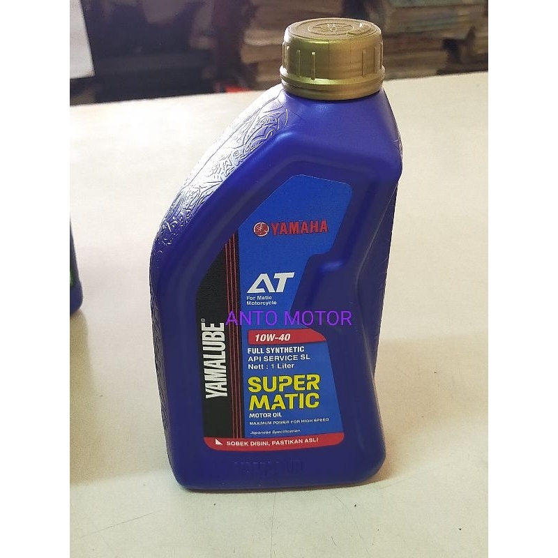 OLI YAMALUBE SUPER MATIC 1 LITER ASLI YAMAHA