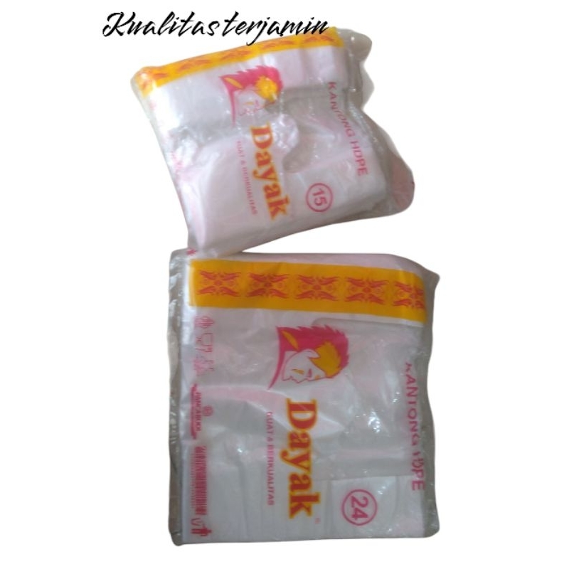 kantong HDPE Dayak plastik