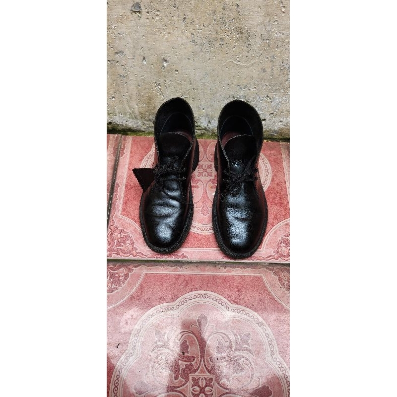 Clarks Desert Leather Black Original