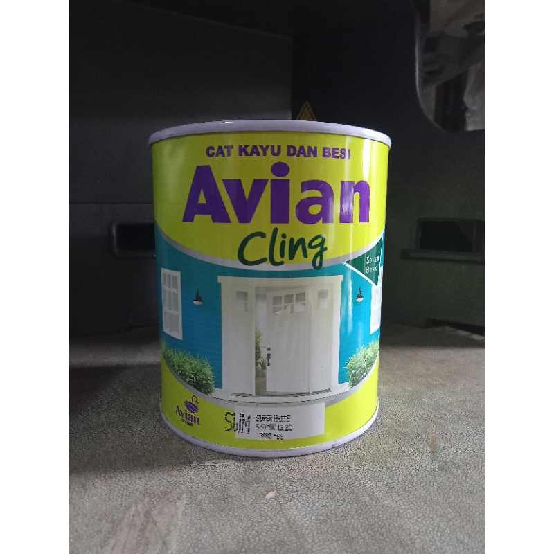 

CAT MINYAK AVIAN SUPER WHITE MATT/DOF