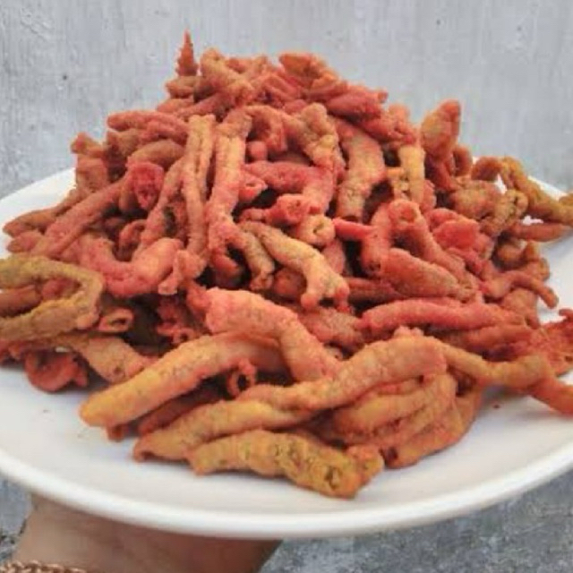 

[1/2kg] Keripik Usus Pedas Balado Kiloan Murah