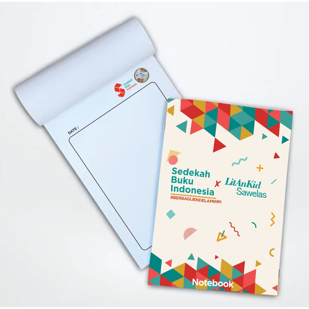 

Blocknote Custom Cetak Isi Full Color 20 lembar HVS 75gr