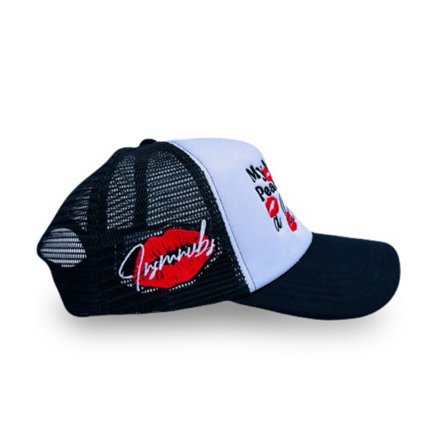 trucker hat “KISSING” | topi jaring insomnia vibes
