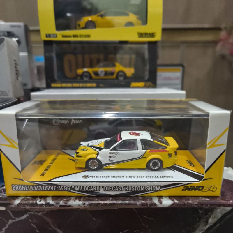 Inno64 Toyota Sprinter Trueno (AE86) Brunei Diecast Kustom Show 2024 Wildcard