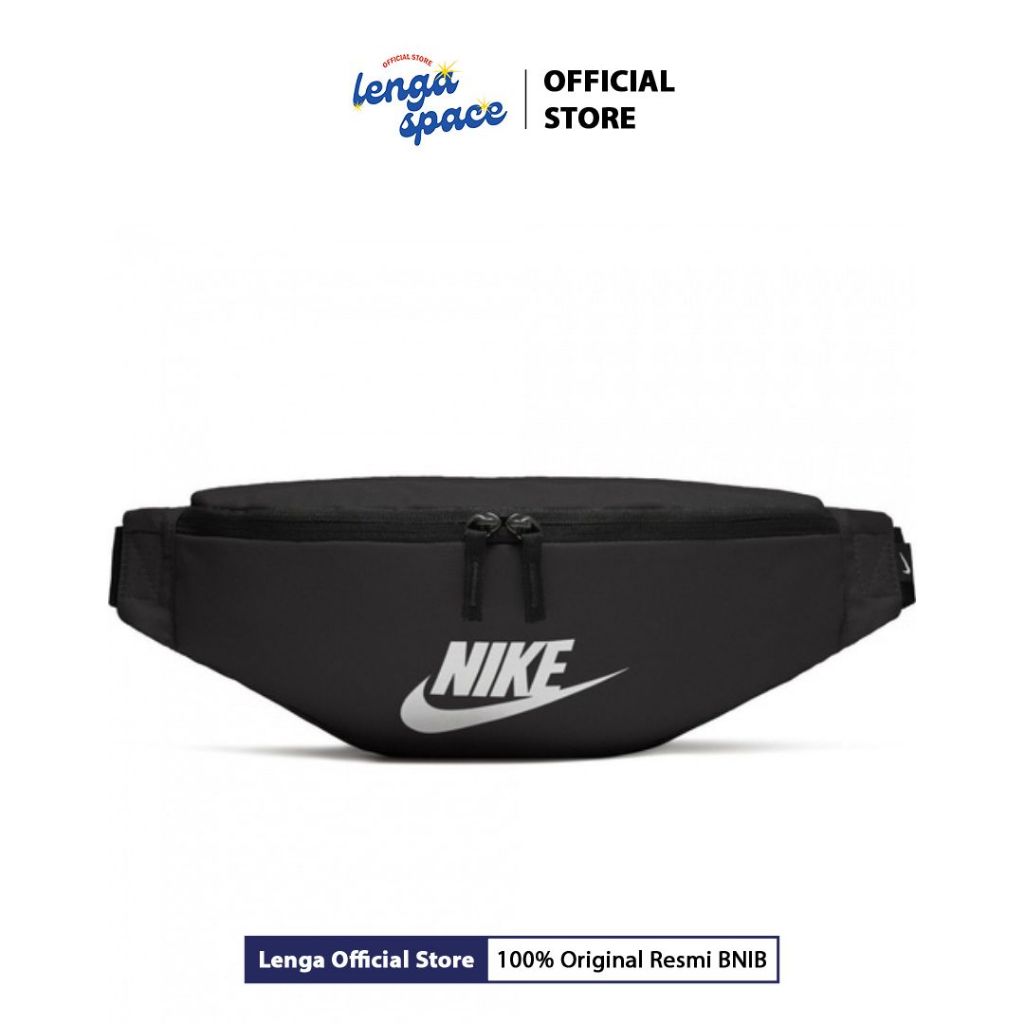 Tas Waist Bag Heritage Hip Pack-  Black (BA5750-010) ORIGINAL