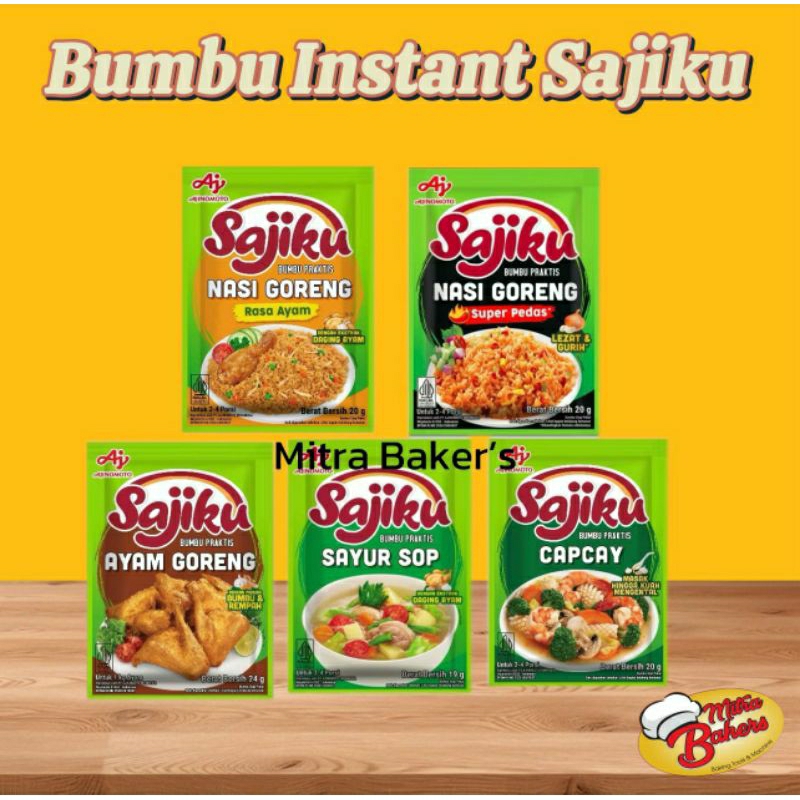 

SAJIKU BUMBU INSTANT ALL VARIAN