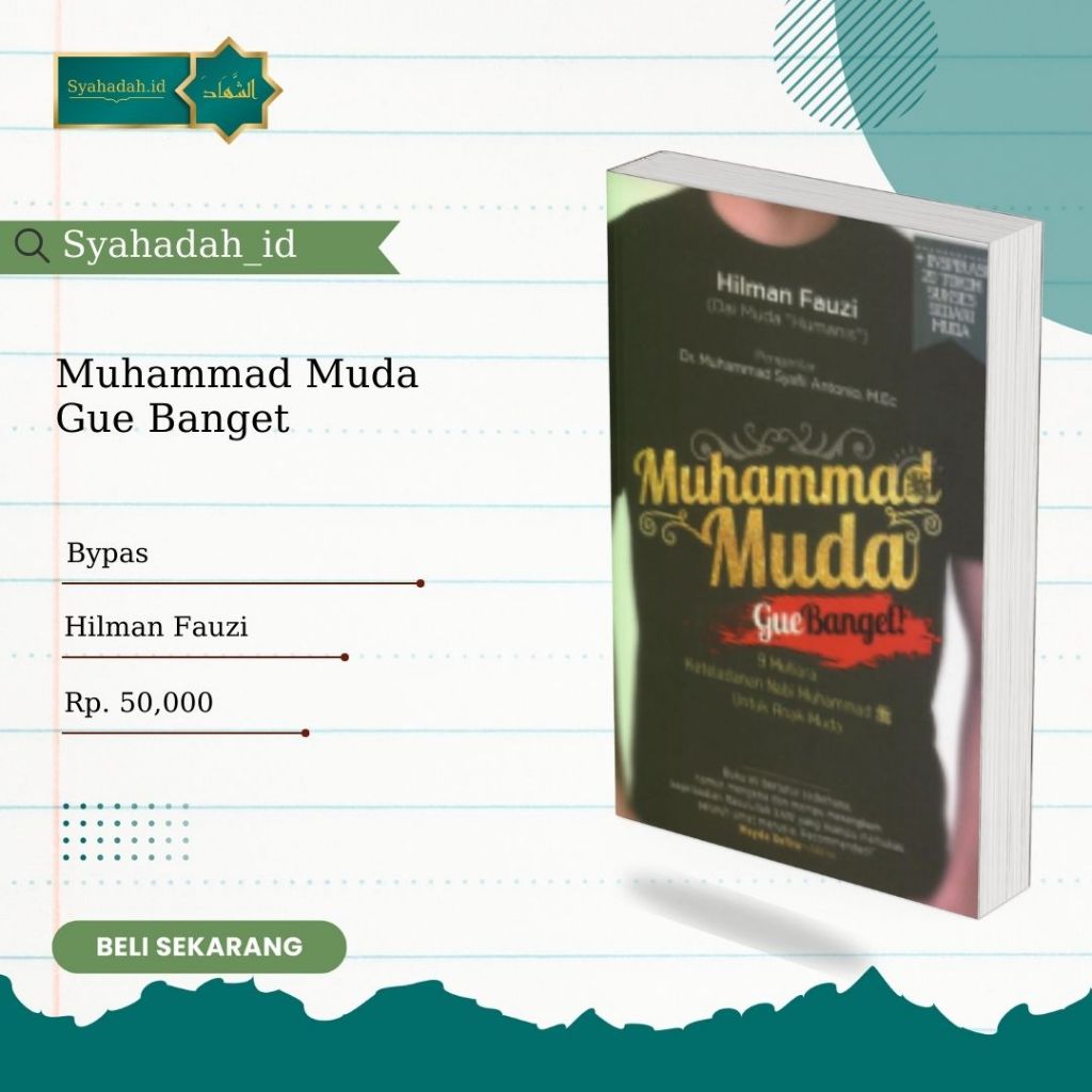 BUKU MUHAMMAD MUDA GUE BANGET