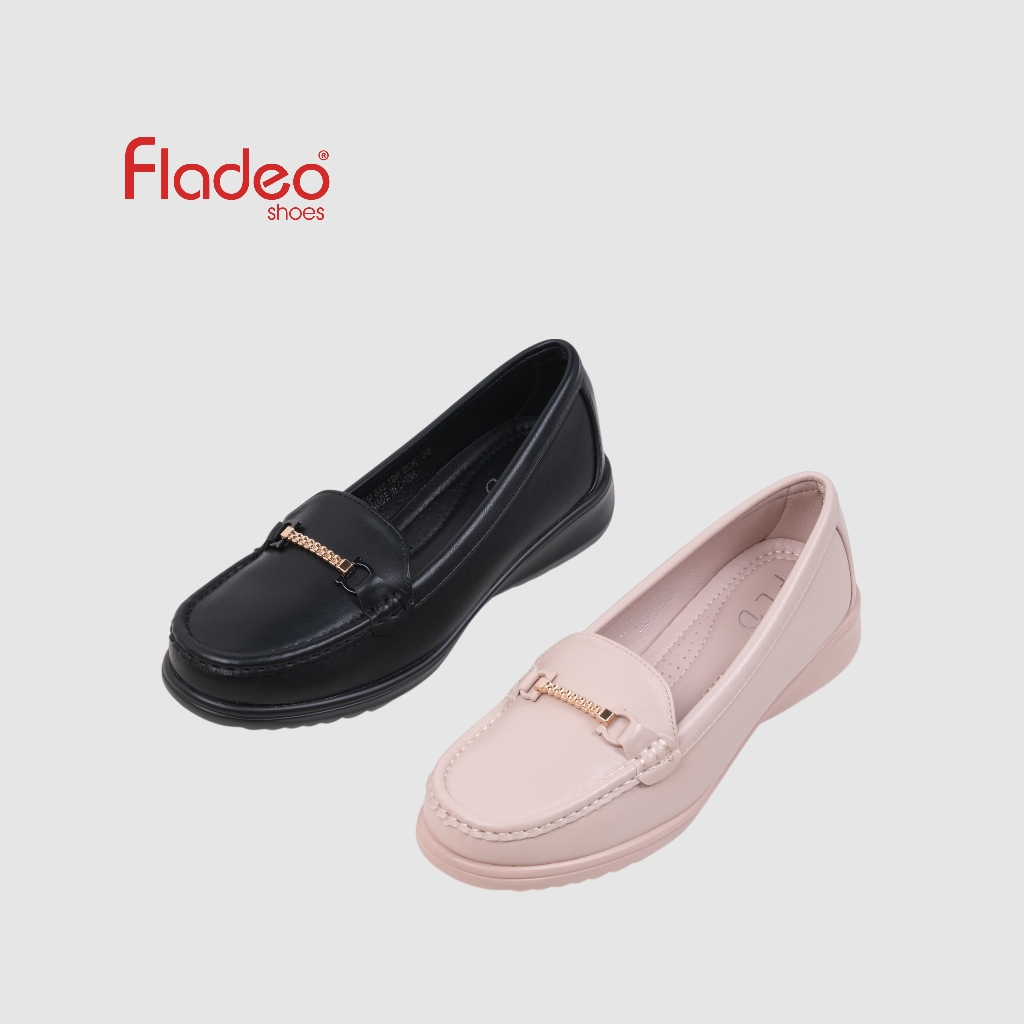 Fladeo C25/LSFM535-1BR/Slip On Moccasin Wanita [ Moccasin Shoes ]