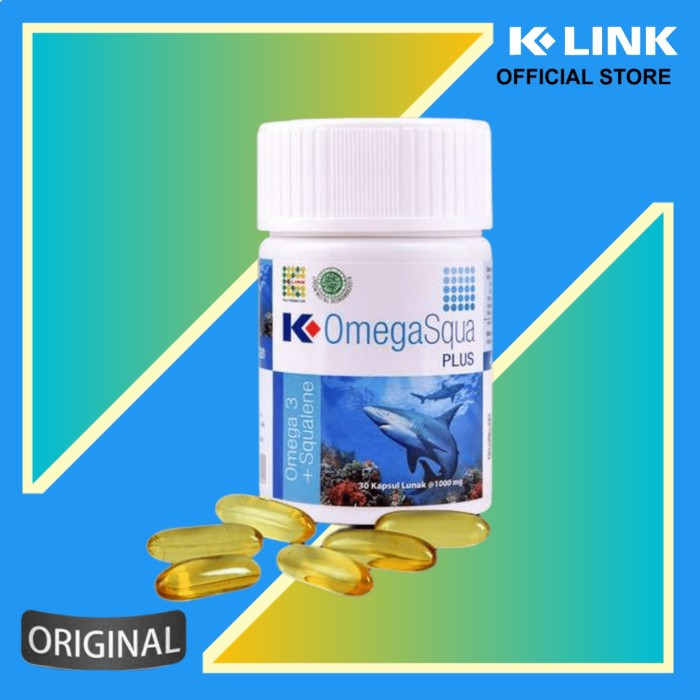 Omega Squa klink plus // Omega 3 + Squalene