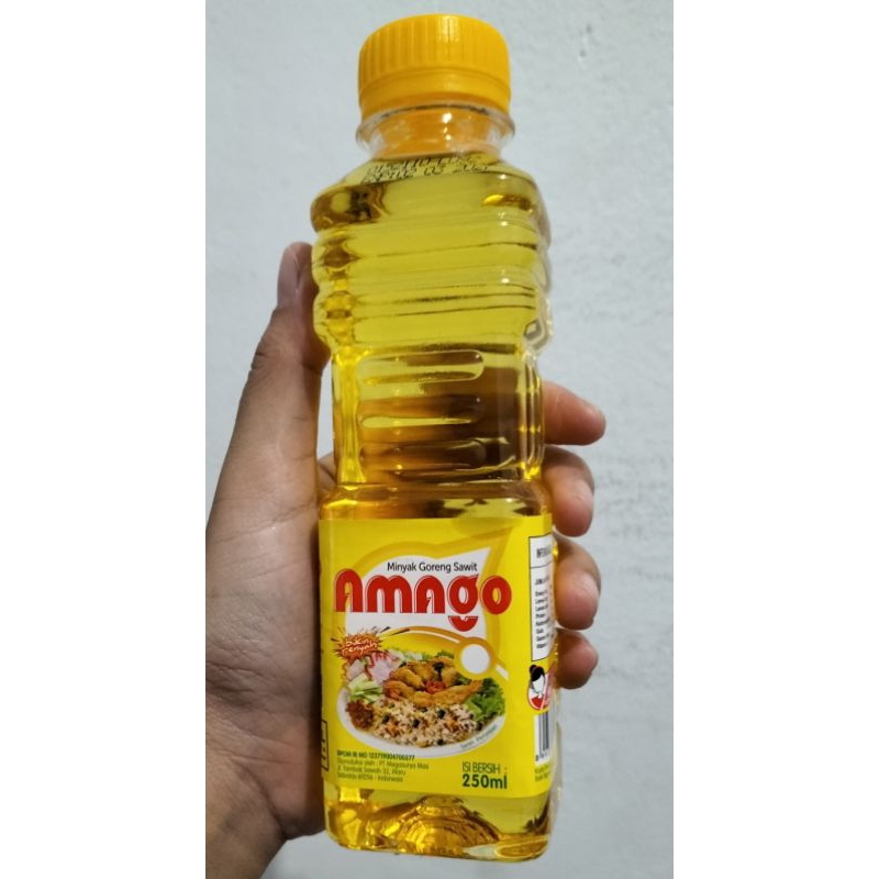 

1 BOTOL MINYAK GORENG AMAGO 250ml
