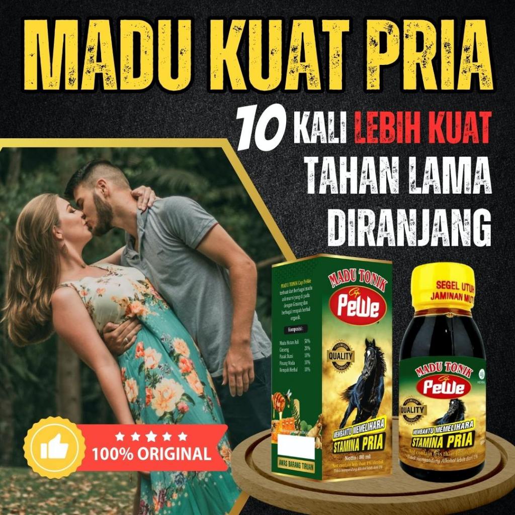 

Madukuat Madu Pewe Original | Penambah Stamina Pria 10X Lebih Strong Kuat Tahan Lama 80 ML 100% Asli