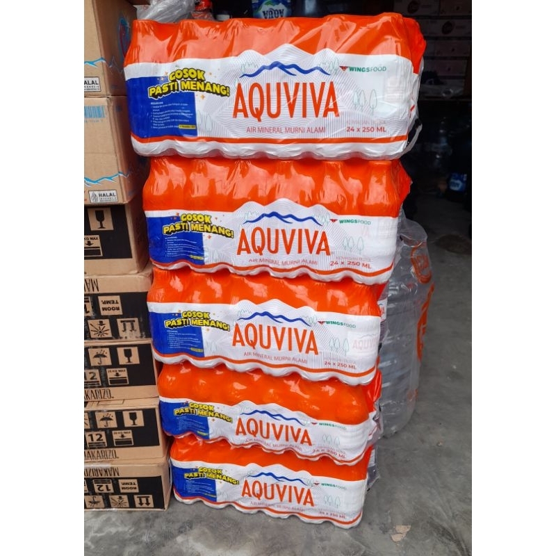 

Air mineral AQUVIVA 250ml x 24pcs