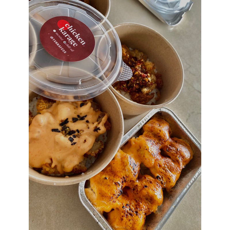 

Paket Dimsum Mentai dan Ricebowl Xtra Ayam