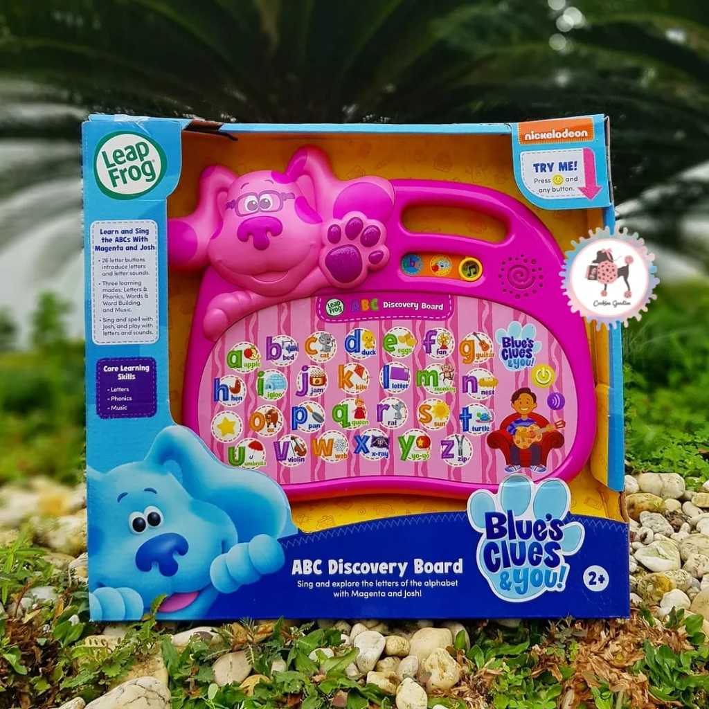 LeapFrog Blues Clues and You ABC DIscovery Board - Magenta