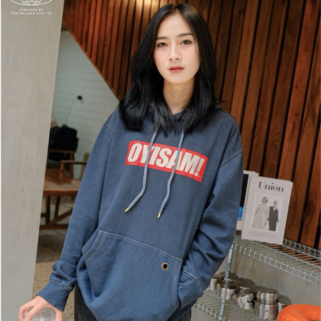 PULLOVER JACKET OYISAM "PULL GREYLOG"