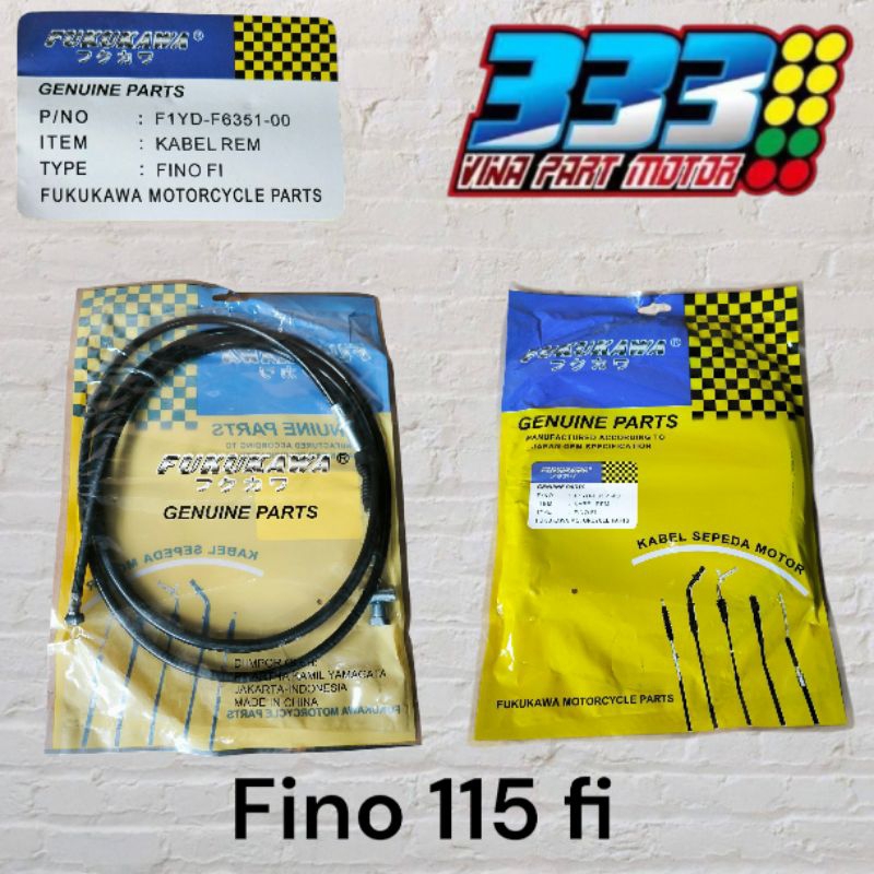 TALI REM BELAKANG FINO 115 FI KABEL REM FINO 115 FI