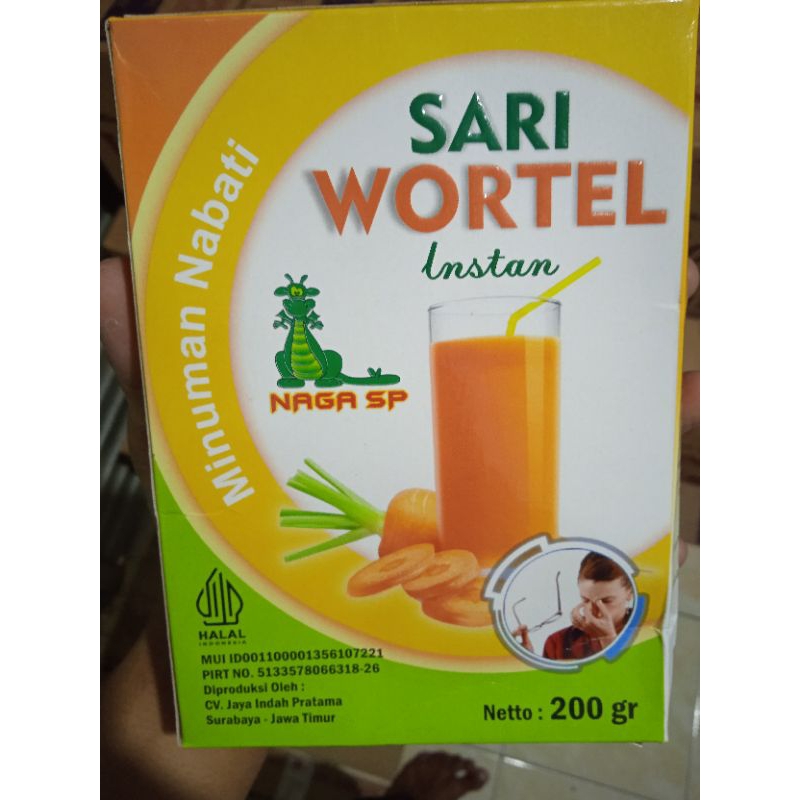 

Minuman Bubuk Sari Wortel Naga SP 200gr