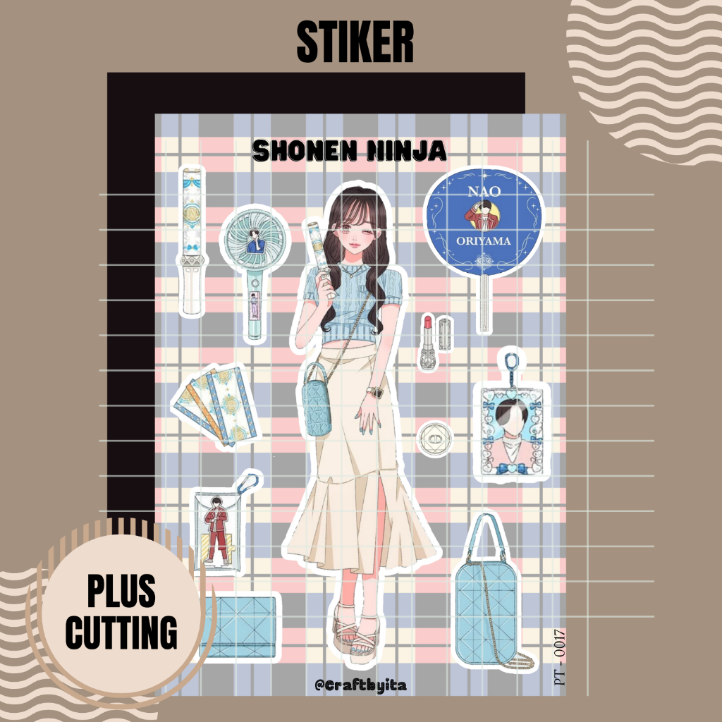 

Stiker Sheet Pack A6 Idol J-Pop Vinyl Chromo MURAH | SHONEN NINJA AE GROUP ARASHI DXTEEN J01 NUMBER_1 |Deco Planner | Kisscut | Diecut | Stiker HP Laptop | JOURNAL