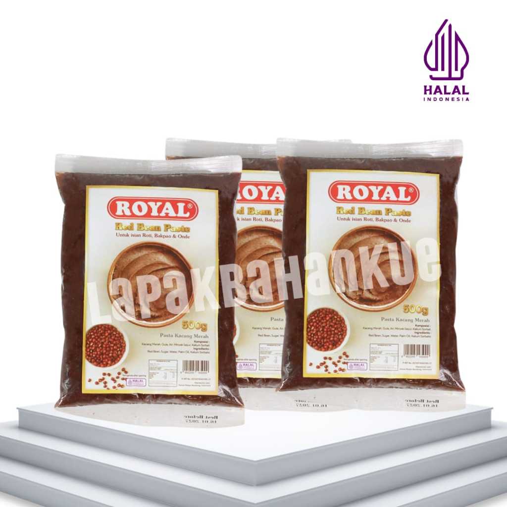 

Selai Kacang Merah "ROYAL" Red Bean @500gr / Selai Kacang Merah @500gr