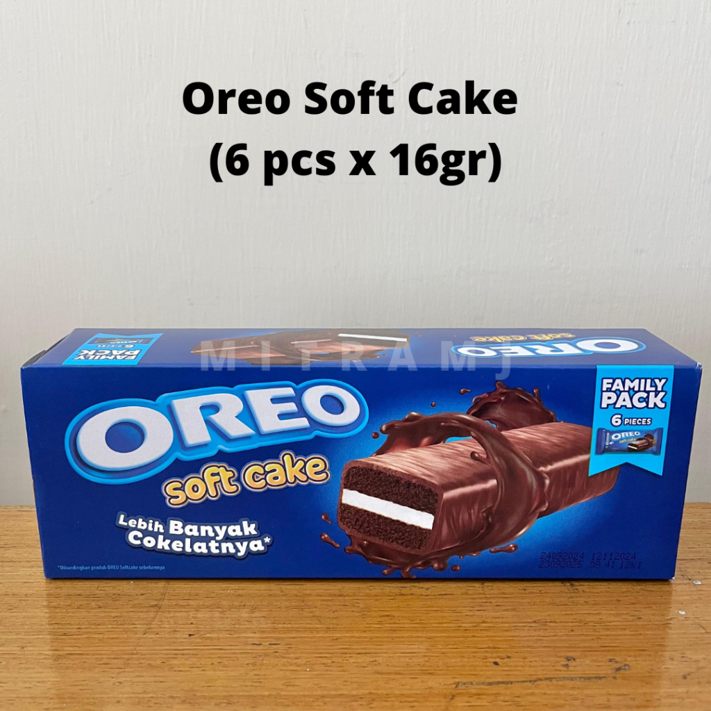 

OREO SOFT CAKE (1 PACK = 6 PCS)/BOLU SOFT CAKE/OREO