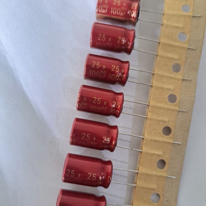 elco elko Elna Cerafine 100uf 25v , original rentengan , termurah bosqu