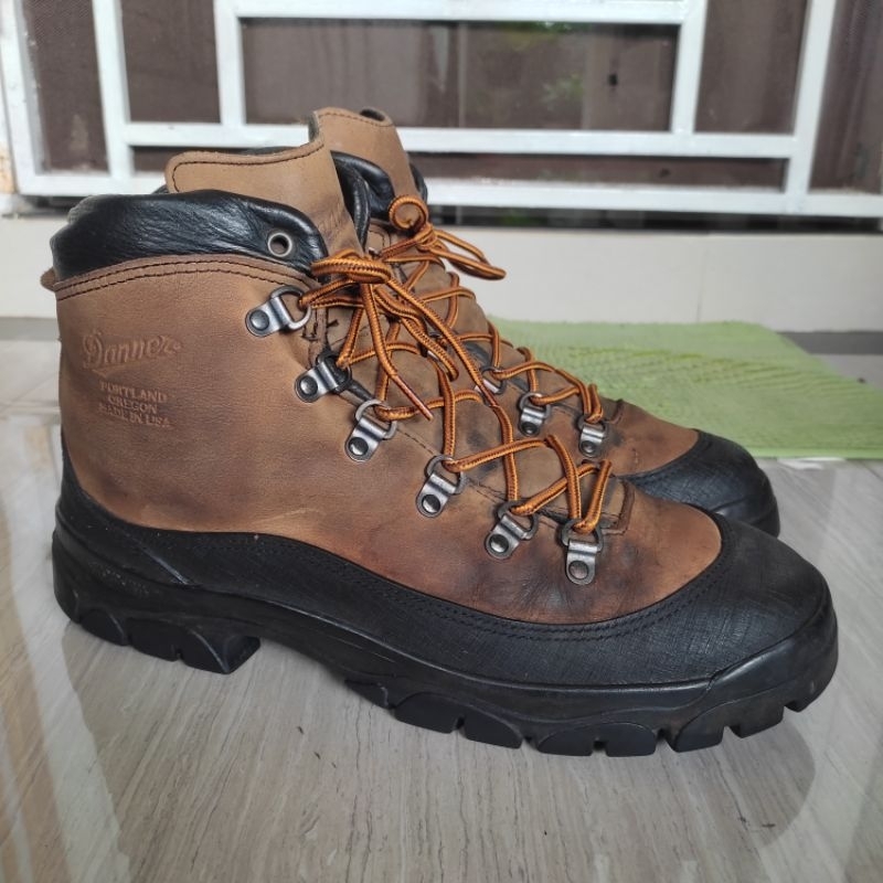 Combat Hiker Special Force 43513X Mid Boots Work Outdoor Brown Leather Gore-Tex VIBRAM Sole Authenti