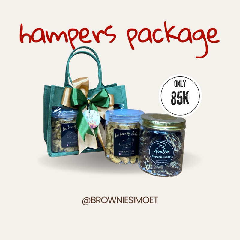 

Hampers Package (Isi kue bawang & brownies cookie)