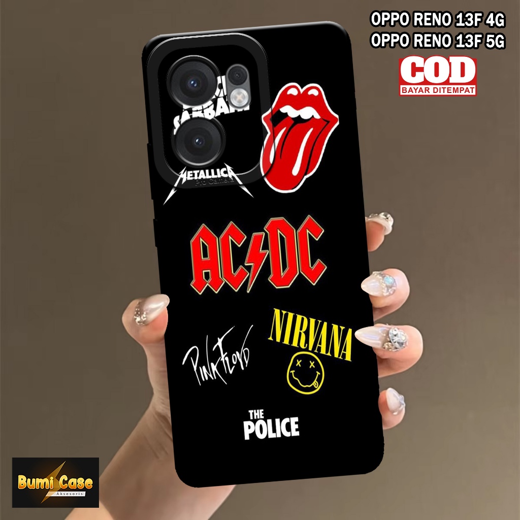 Softcase Hp OPPO RENO 13F 4G  / 13F 5G Bumi Case Fashion Case Band Case OPPO RENO 13F 4G  / 13F 5G S