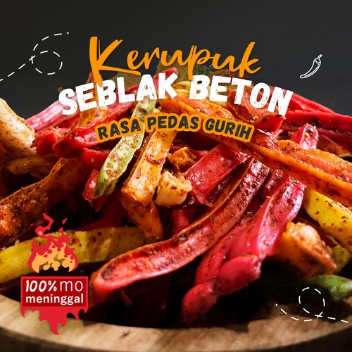 

COD - Seblak Beton 1kg Seblak Kerupuk Beton/Jaat