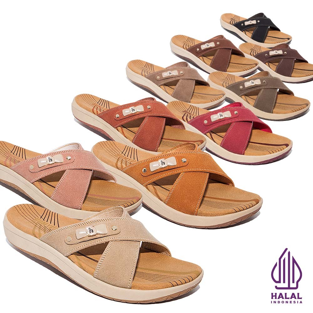 Homyped Bellia N42 Sandal Flat Wanita