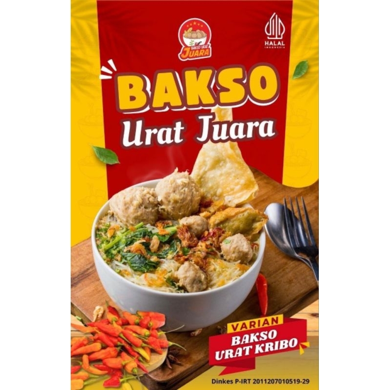 

Bakso Urat Juara Varian Urat Kribo