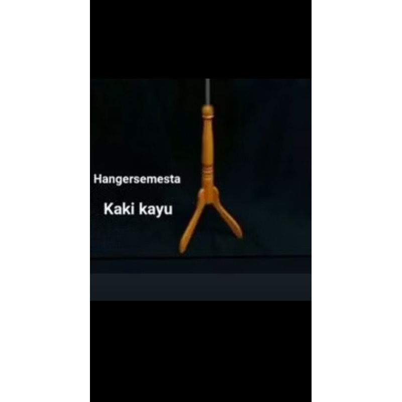 KAKI KAYU BAUT+Baut+ Tiang besi