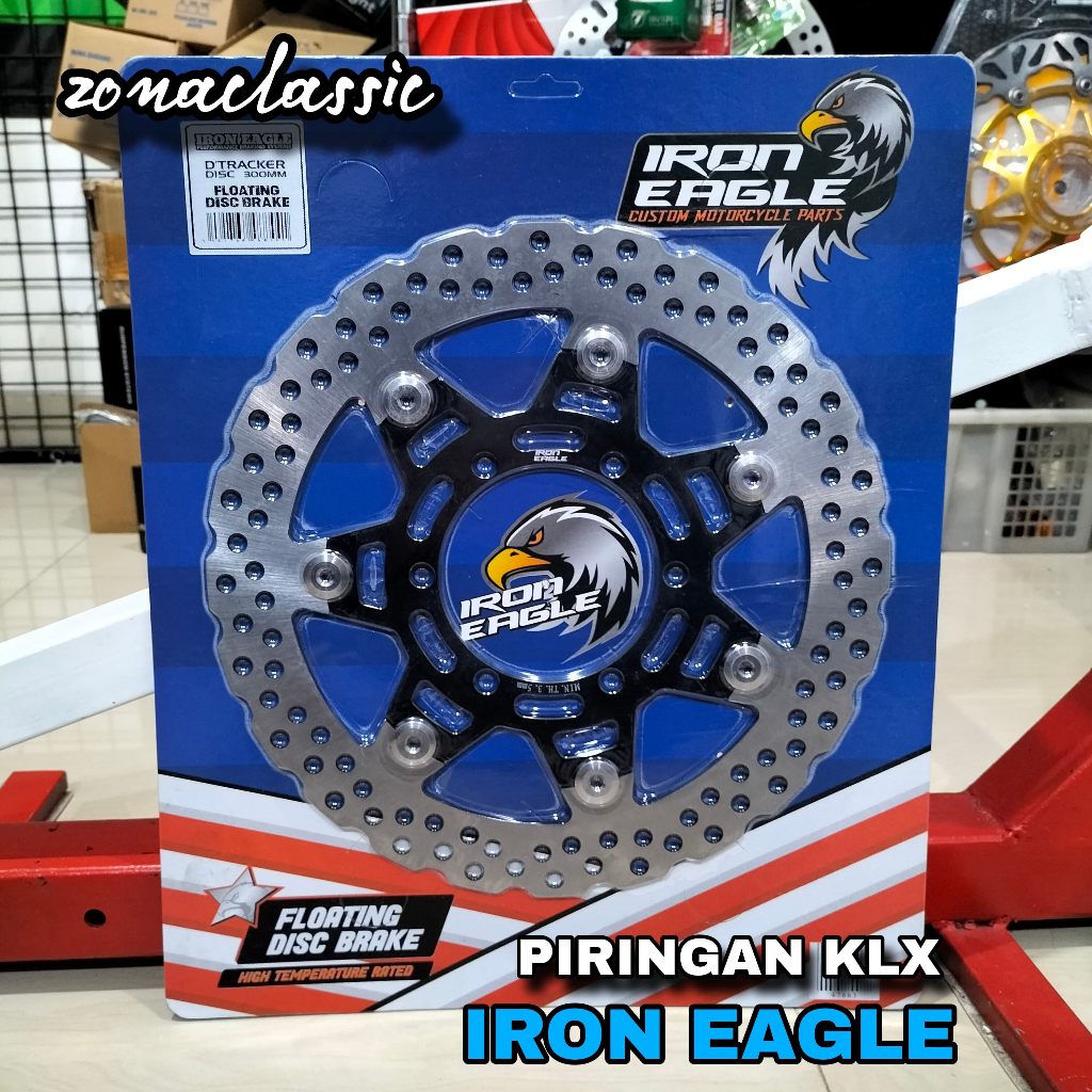 PIRINGAN KLX DTRACKER FLOATING DISK BRAKE KLX IRON EAGLE CAKRAM IMPORT 300 MM
