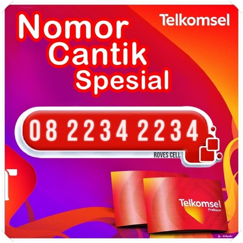 NOMOR CANTIK TELKOMSEL 10 DIGIT NOMOR CANTIK 10DIGIT TSEL SERI ABCD 234 543 4949 9494 6464 8484 0812