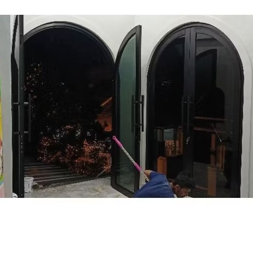 Kusen Aluminium dan Besi Hollo Lengkung Custom Tasikmalaya