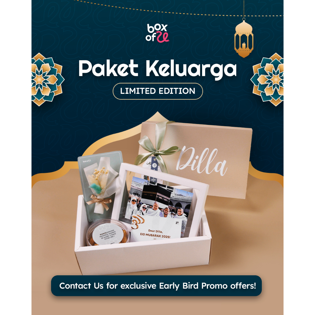 

HAMPERS IDUL FITRI / BOX OF YOU / EID MUBARAK HAMPERS / HAMPERS KELUARGA / GIFTBOX UNIK / HAMPERS LEBARAN / HAMPERS MURAH