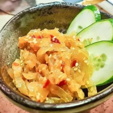 

Ubur-ubur potong Jelly fish Chuka Kuraga sdh proses 250g