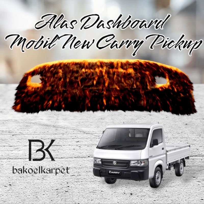 Alas Bulu Dasboard Mobil Custem New Carry Presisi