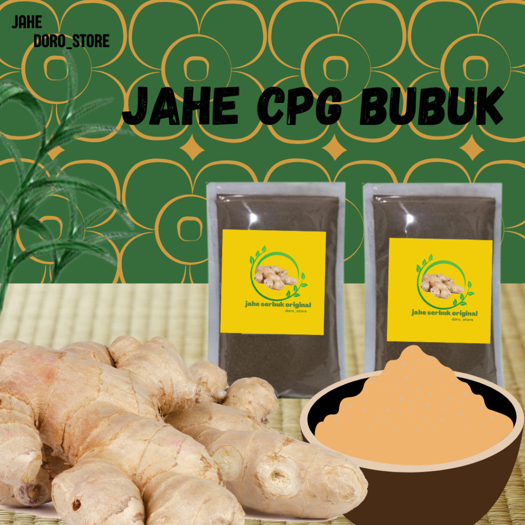 

JAHE CPG BUBUK 100 GR ( 100% JAHE MURNI )