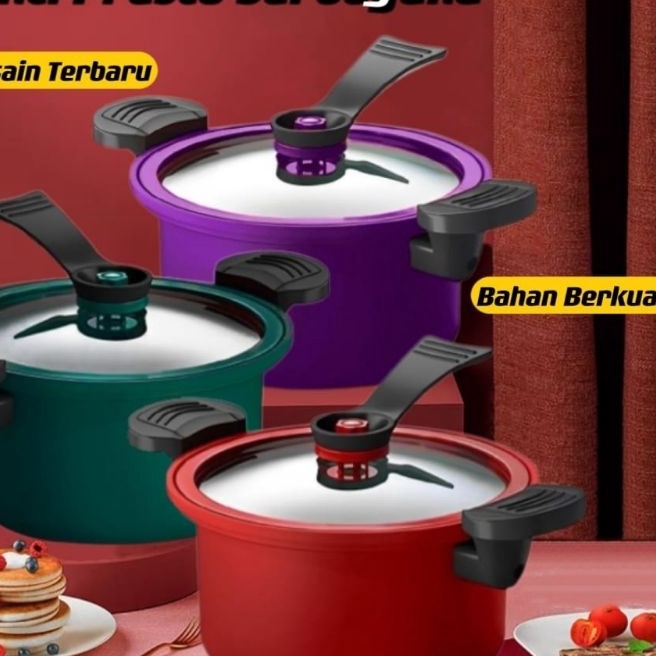 Terkini Panci Presto Subron 35L Teflon Pressure Cooker Totipotent Micro Pressure