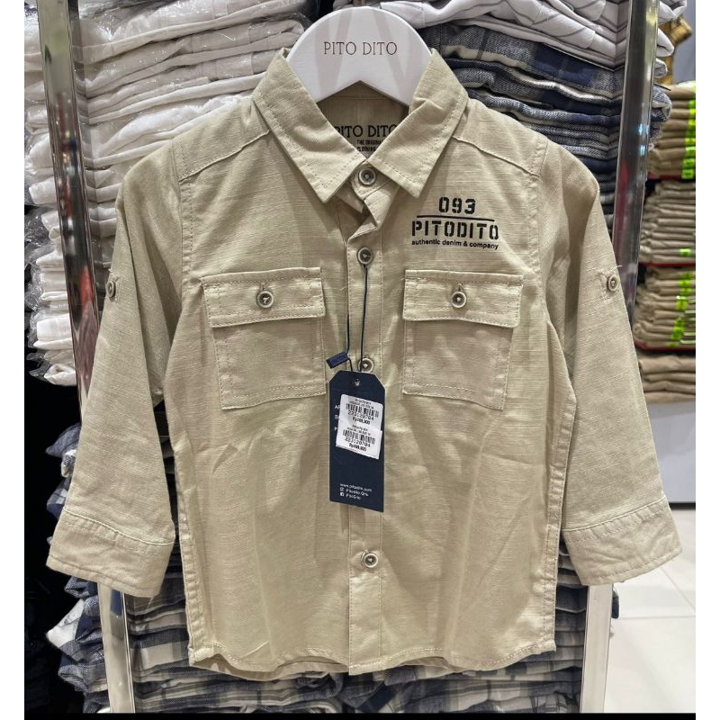 PITO DITO BOYS - KEMEJA ANAK LAKI-LAKI KOKO