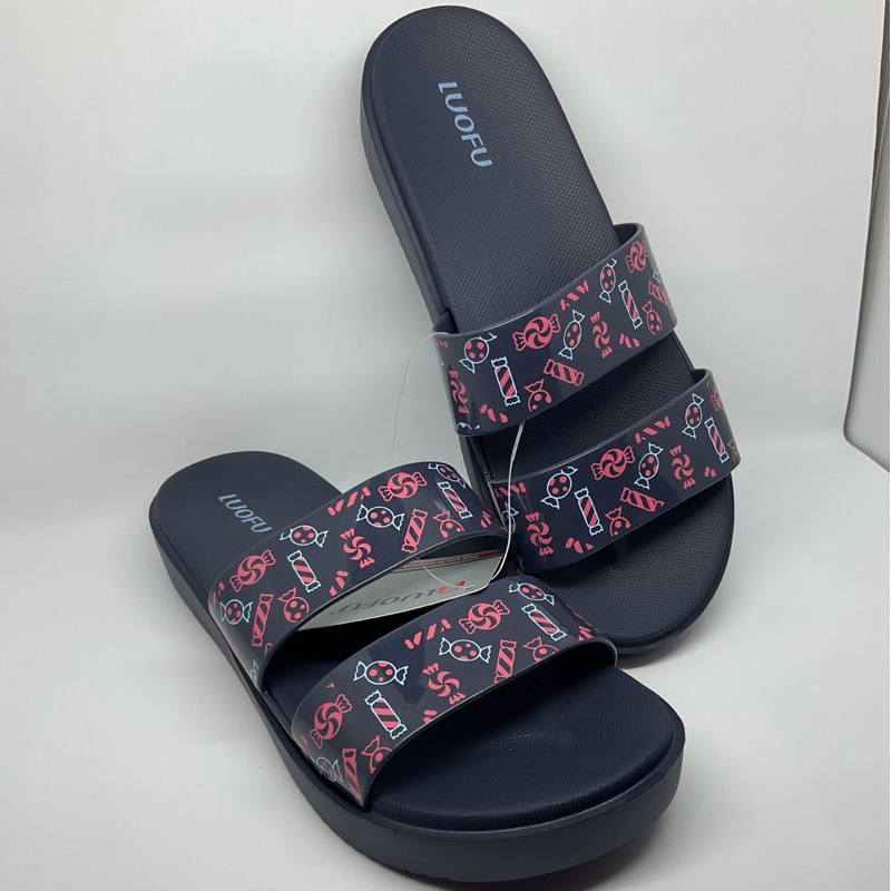 sandal slide karet / sandal luofu / sandal selop karet / selop karet / luofu / sandal daily / sandal