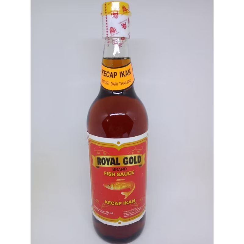 

ROYAL GOLD BUMBU MASAK FISH SAUCE KECAP IKAN BOTOL 725Ml